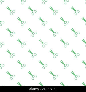 Schere Muster, Cartoon-Stil Stock Vektor