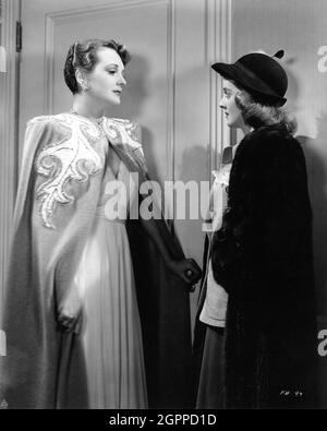 MARY ASTOR und BETTE DAVIS in THE GREAT LIE 1941 Regisseur EDMUND GOULDING Roman Polan Banks Drehbuch Lenore J. Kaffeemusik Max Steiner hat Orry-Kelly Warner Bros Stockfoto