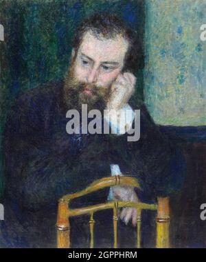 Alfred Sisley, 1876. Stockfoto