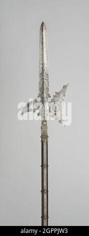 Halberd für die Leibwache von Wolf Dietrich von Raitenau, Fürsterzbischof von Salzburg, Salzburg, 1589. Stockfoto