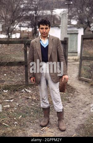 Tichileşti ist eine Leprakolonie in Isaccea, Kreis Tulcea, Rumänien, Stockfoto