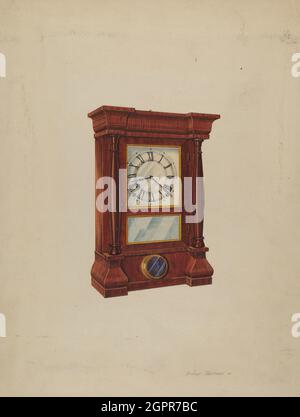 Seth Thomas Clock, c. 1937. Stockfoto