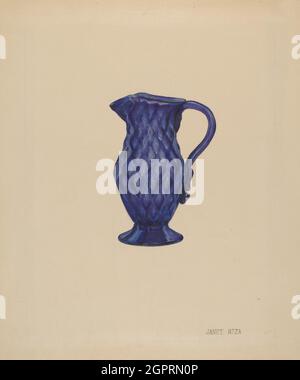 Cream Pitcher, 1936. Stockfoto