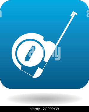 Professionelle Roulette Symbol, einfachen Stil Stock Vektor