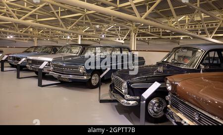 Vauxhall Heritage Collection im British Motor Museum, Gaydon, Warwickshire, Großbritannien Stockfoto