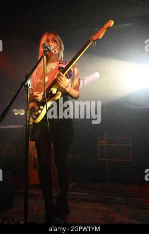 Wet Leg Performing at the Foundry , Sheffield , UK , 28.09.2021 Stockfoto