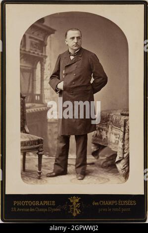 Porträt von Jean Martin Charcot (1825-1893), c. 1870. Private Sammlung. Stockfoto