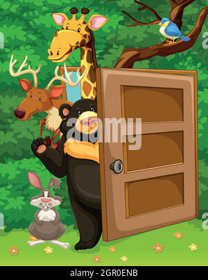 Tiere Stock Vektor