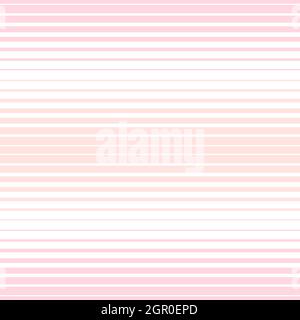 Abstrakter geomerischer Hintergrund in rosa Farben. Tausendjähriges Roségold. Nahtloses Vektormuster. Rosa Streifenmuster. Stock Vektor