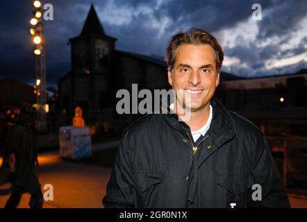 Rust, Deutschland. September 2021. Rust, Deutschland - 29. September 2021: Europa-Park, Horror Nights - Traumatica mit Thomas Mack, Mitglied der Eigentümerfamilie, bluebanana Unterhaltung, Halloween Quelle: dpa/Alamy Live News Stockfoto