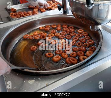 Türkische Desserts, Biss, Dessert, Sherbet-Dessert Stockfoto