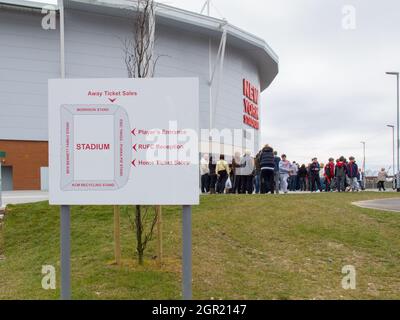 Das New Yorker Stadion Rotherham Stockfoto