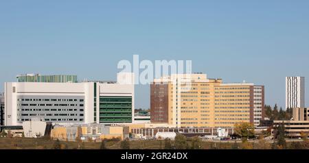 Foothills Medical Center, ein Krankenhaus in Calgary, eines der größten Krankenhäuser Kanadas Stockfoto