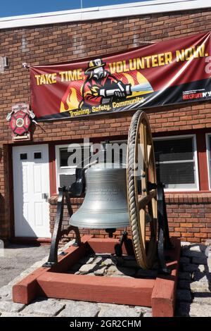 Cold Spring ist ein historisches Dorf am Hudson River im US-Bundesstaat New York Stockfoto