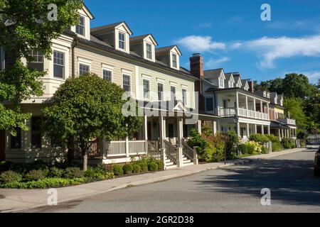 Cold Spring ist ein historisches Dorf am Hudson River im US-Bundesstaat New York Stockfoto