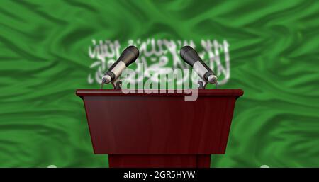 Saudi-Arabien Flagge, Militär und Justiz Konzept Stockfoto