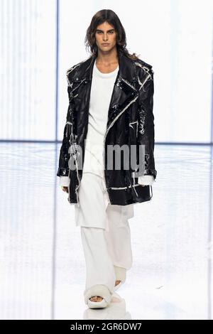 BALMAIN SS22 Runway während der Paris Fashion Week am 2021. September - Paris, Frankreich. 29/09/2021 Stockfoto