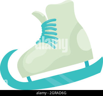 Abbildung Skate Symbol, Cartoon-Stil Stock Vektor