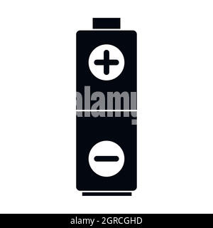 Batterie-Symbol, einfachen Stil Stock Vektor