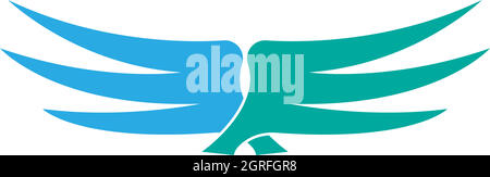 Wing Logo Symbol Symbol Design Vorlage Vektor Stock Vektor