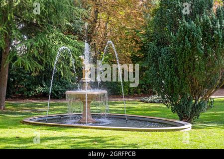 Frankreich, Paris, Hotel de Roquelaure - Ministerium für ökologischen und inklusive Übergang, der Park Stockfoto