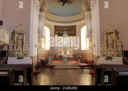 Kathedrale der Heiligen Teresa von Avila in Bjelovar, Kroatien Stockfoto