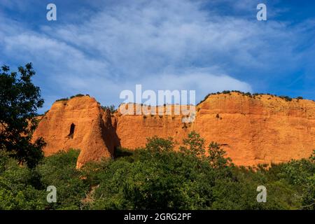 Alte römische Goldminen von Las Medulas in der Region El Bierzo, Spanien Stockfoto