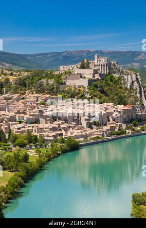 Frankreich, Alpes de Haute Provence Sisteron Stockfoto