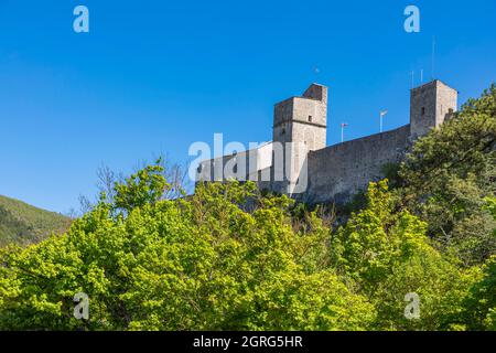 Frankreich, Alpes de Haute Provence, Sisteron, Zitadelle Stockfoto