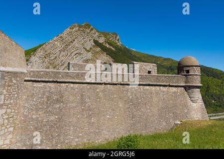 Frankreich, Alpes de Haute Provence, Sisteron, Zitadelle Stockfoto