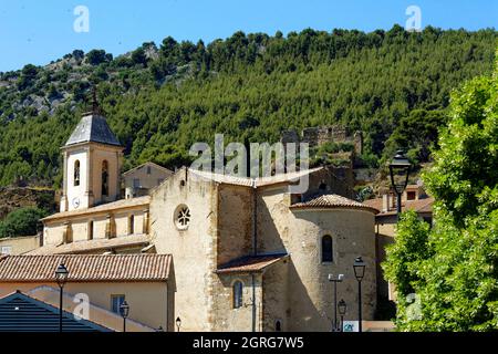 Frankreich, Vaucluse, Beaumes de Venise, Pfarrkirche Stockfoto