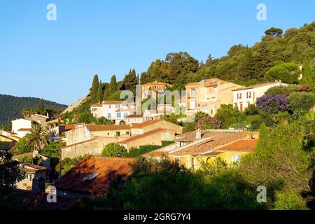 Frankreich, Var, Hyeres, Altstadt Stockfoto