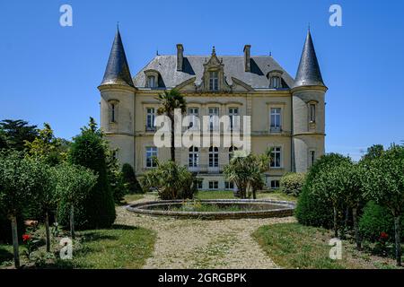 Frankreich, Charente-Maritime, Insel Oleron, Saint-Georges d'Oleron, Schloss Fournier Stockfoto