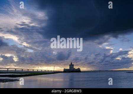 Frankreich, Charente-Maritime, Insel Oleron, Bourcefranc-le-Chapus, Fort Louvois, 17. Jahrhundert Stockfoto