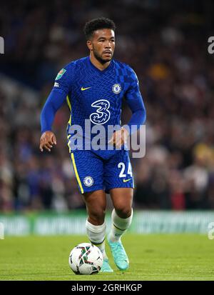Aktenfoto vom 22-09-2021 von Chelseas Reece James. Ausgabedatum: Freitag, 1. oktober 2021. Stockfoto