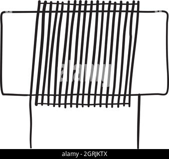 Symbol Induktivität Spule Stock Vektor