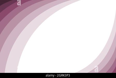 Braun lila gestreiften Spektrum Welle Ecken Verlauf Rahmen Hintergrund. Stock Vektor
