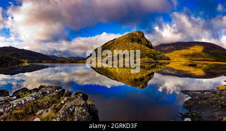 Eagles Nest, The Long Range, Upper Lakes, Killarney National Park, County Kerry, Irland Stockfoto