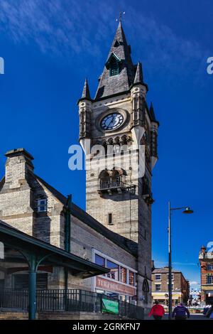 Darlington, eine große Marktstadt in der Grafschaft Durham, England. Stockfoto