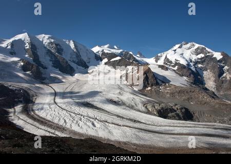 Bernina Alps Stockfoto