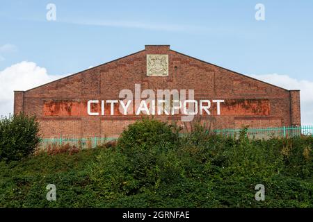 Flughafen Barton City Stockfoto