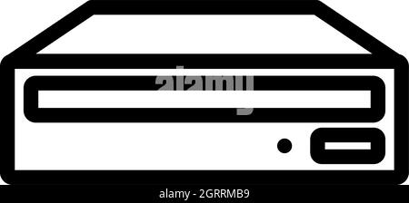 CD-ROM-Symbol Stock Vektor