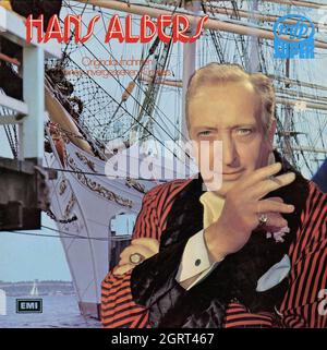 Hans Albers - Vintage Vinyl Album Stockfoto