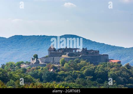 Visegrad (Plintenburg): Oberes Schloss in , Pest, Ungarn Stockfoto