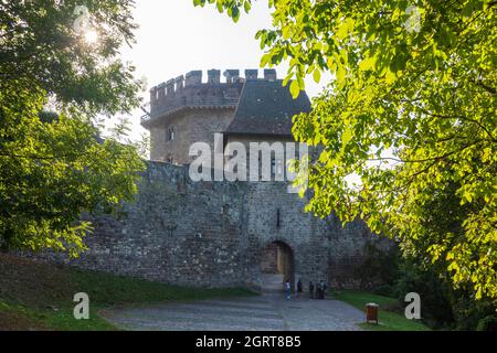 Visegrad (Plintenburg): Solomonenturm im Unteren Schloss in , Pest, Ungarn Stockfoto