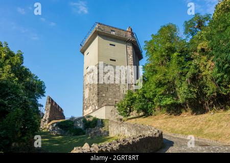 Visegrad (Plintenburg): Solomonenturm im Unteren Schloss in , Pest, Ungarn Stockfoto