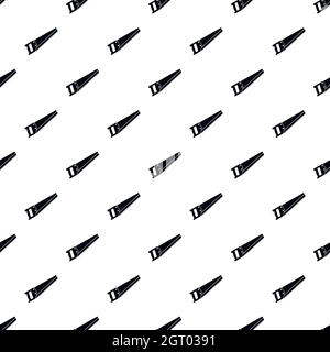 Muster, einfachen Stil sah Stock Vektor