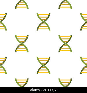 DNA-Muster nahtlose Stock Vektor