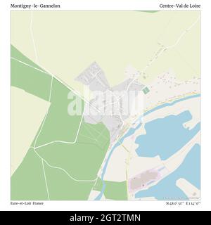 Montigny-le-Gannelon, Eure-et-Loir, Frankreich, Centre-Val de Loire, N 48 0' 51'', E 1 14' 0''', map, Timeless Map veröffentlicht im Jahr 2021. Reisende, Entdecker und Abenteurer wie Florence Nightingale, David Livingstone, Ernest Shackleton, Lewis and Clark und Sherlock Holmes haben sich bei der Planung von Reisen zu den entlegensten Ecken der Welt auf Karten verlassen.Timeless Maps kartiert die meisten Orte auf der Welt und zeigt die Verwirklichung großer Träume Stockfoto