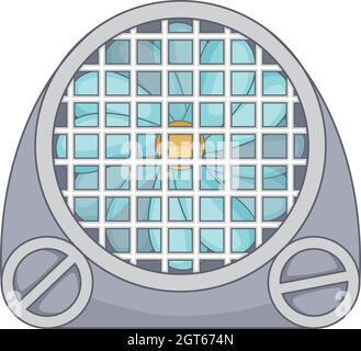 Klimaanlage Symbol, Cartoon Stil Stock Vektor